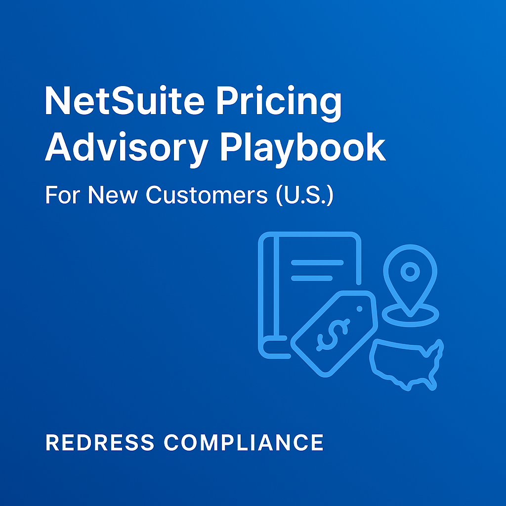 NetSuite Pricing Advisory Playbook for New Customers (U.S.)